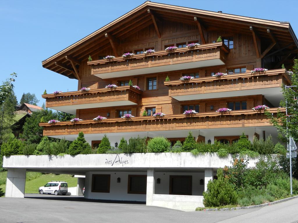 Hotel Des Alpes Superieur Гстаад Екстериор снимка